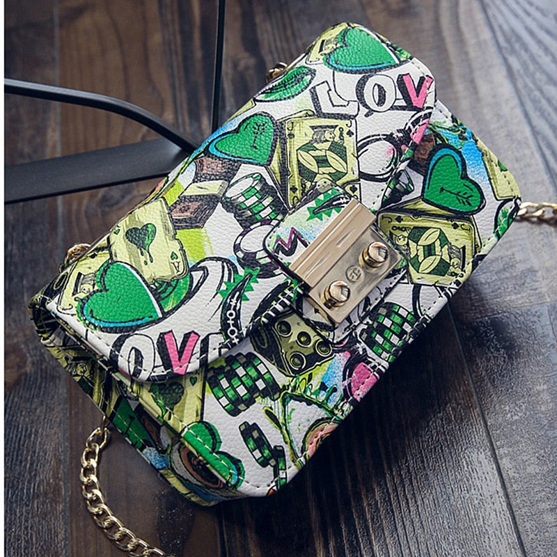 Graffiti Ladies Designer Handbags
