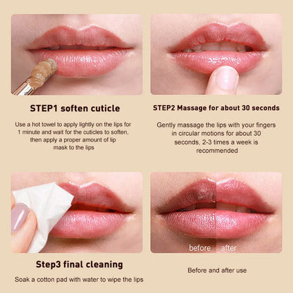 Lip Scrub Moisturizing Nourishing Gentle Exfoliating Repairing Sleeping Lips Mask Lip Care
