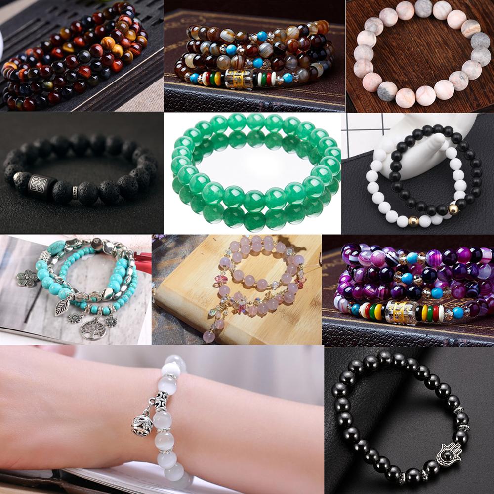 Green Aventurine Stone Beads For Jewelry Making DIY Bracelet