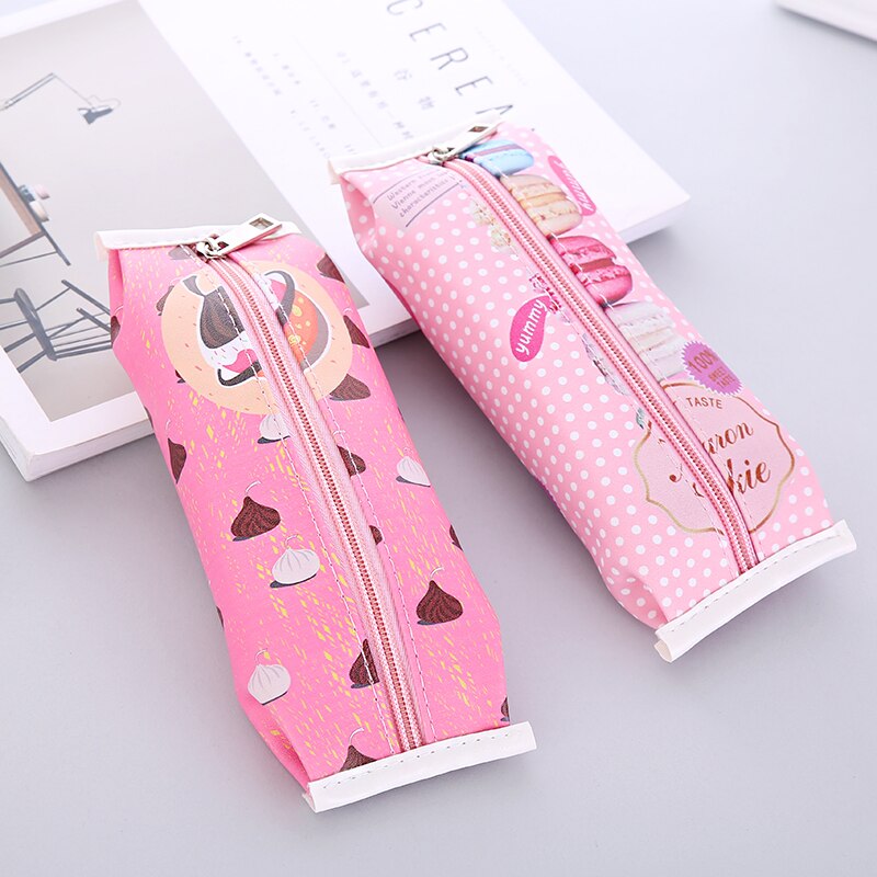 Kawaii Creative Macaron School Pencil Case