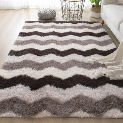Patterned Shaggy Soft Fluffy Large Size Rugs