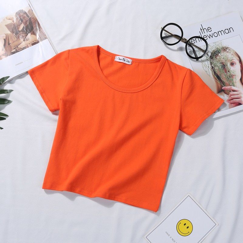 Cotton Short-Sleeved T-Shirts