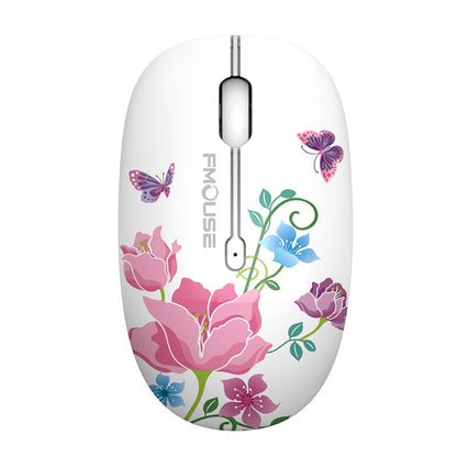 Wireless Mouse 2.4G Cute Optical Computer Mouse With USB Receiver