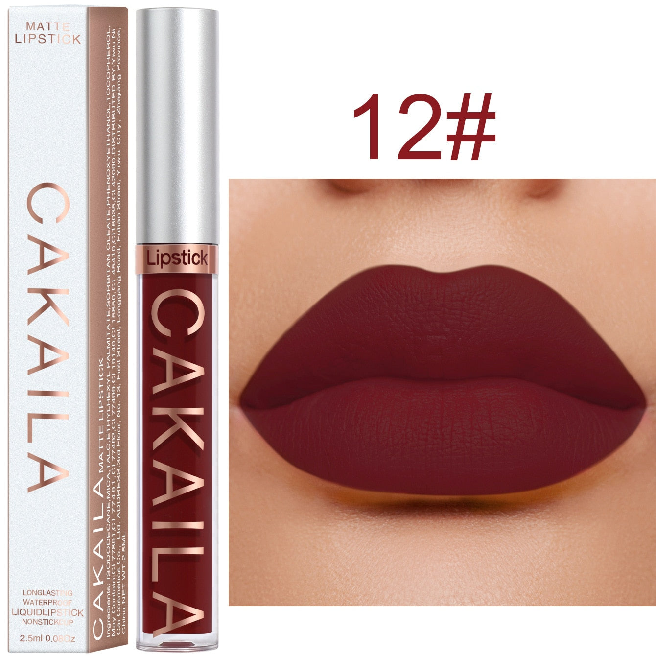 18 Colors Lip Gloss Long Lasting  Waterproof Liquid Lipsticks