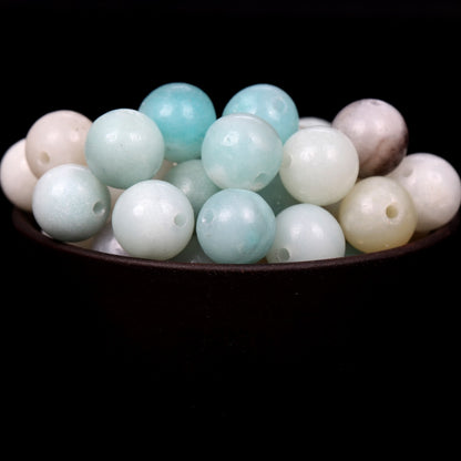 Amazonite Stone Beads For Jewelry Making DIY Bracelet