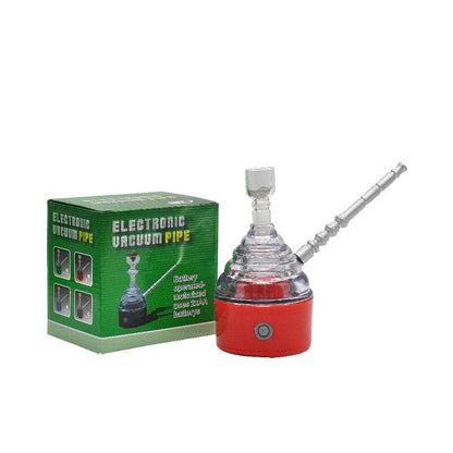 Electric Smoking Pipe with Glass Bowl for Filter