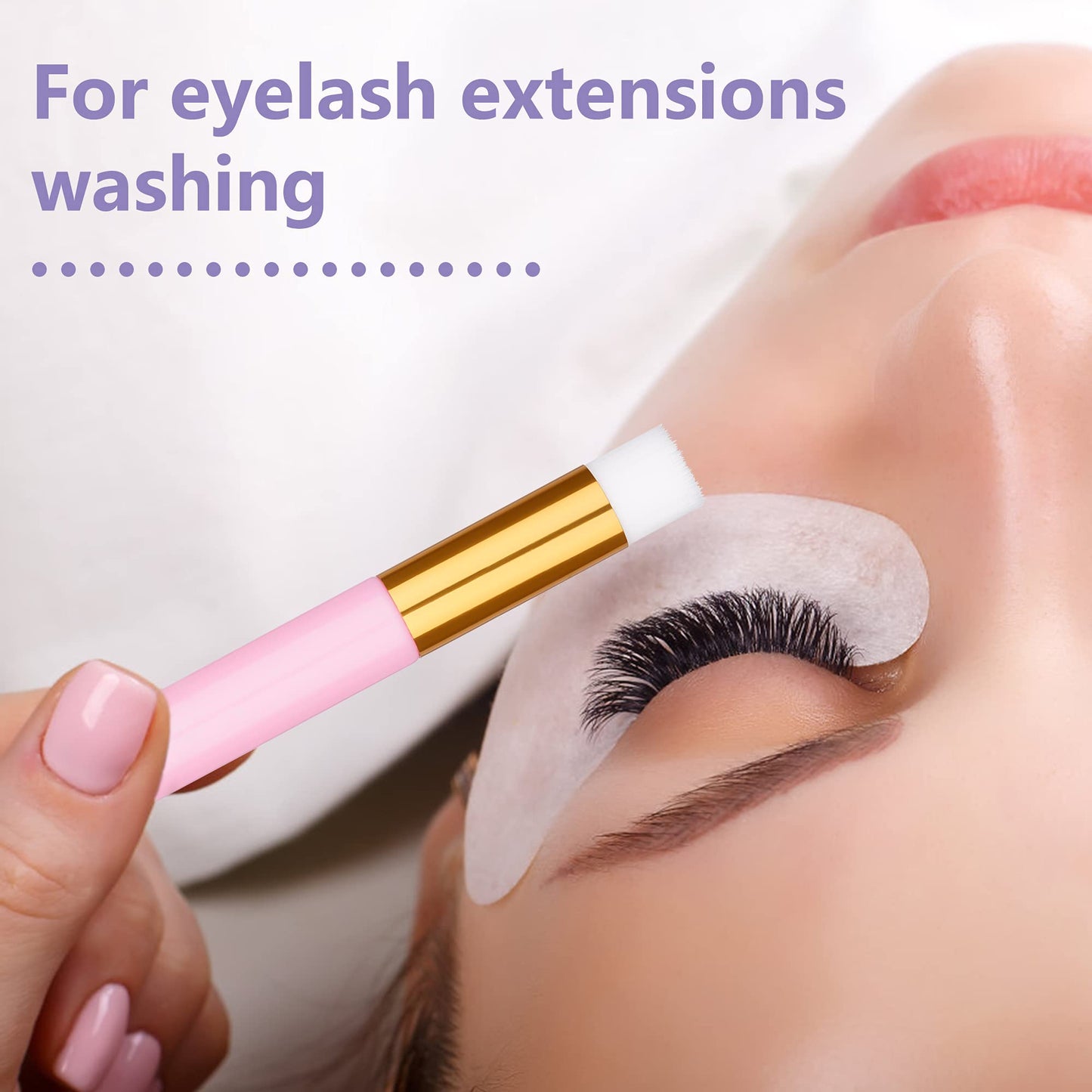 10/20/50Pcs Eyelash Cleaning Brush