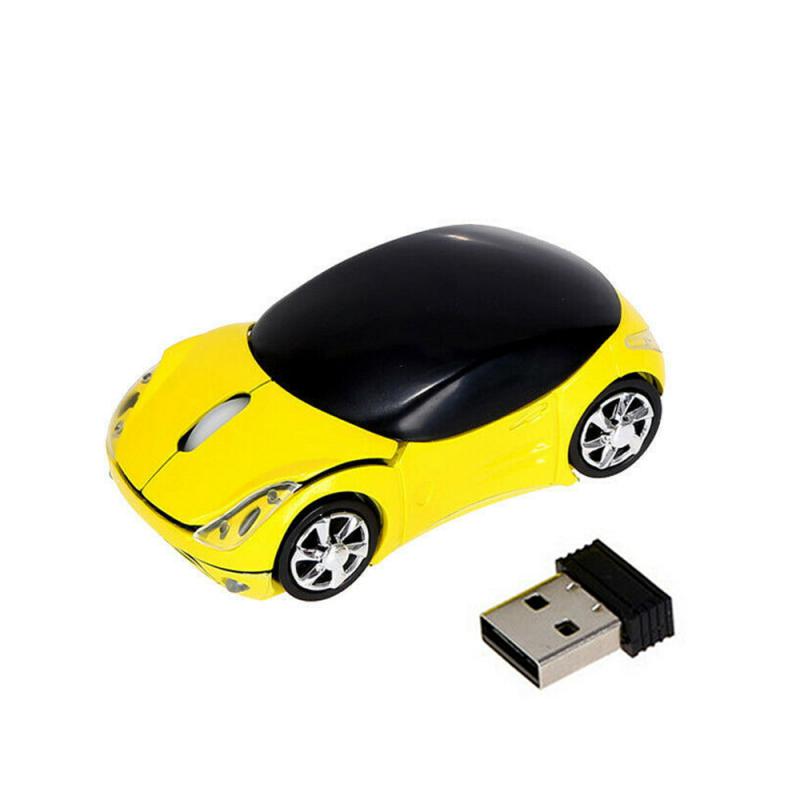 USB Wireless LED Light Car Shape Mouse
