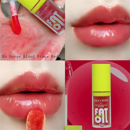 Moisturizing Lip Gloss Transparent Lip Oil Hydrating Lip Glaze Lip Plumper Hydrating Makeup Liquid Lipstick