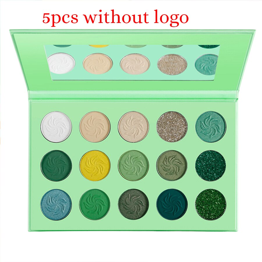 15 Colors Pigment Shimmering Matte Eyeshadow