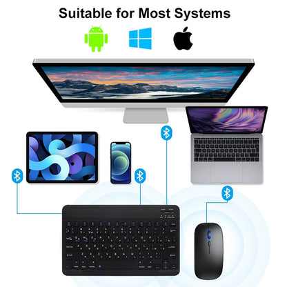 Bluetooth Wireless Keyboard Mouse