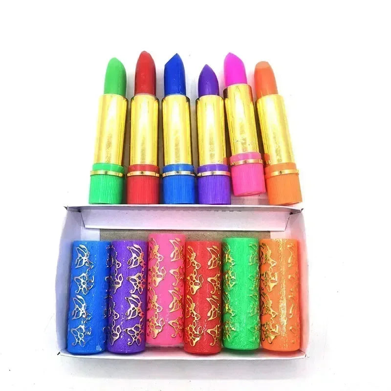 6PC/lot New 6 Color Colors Mood Changing Lip Balm