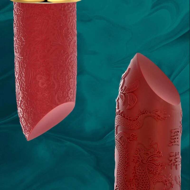 Matte long lasting waterproof engraved lipstick Kit 5pcs/set