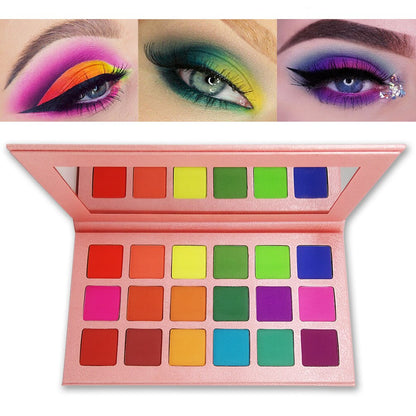 15 Colors Vegan Powder Eye Shadow Palette