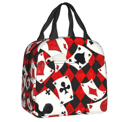 Ace of Spades Insulated Lunch Bag - Portable, Stylish