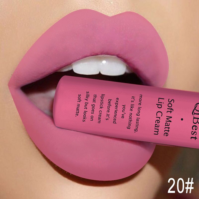 16 Colors Matte Lip Gloss Waterproof Lasting Velvet Non Sticky