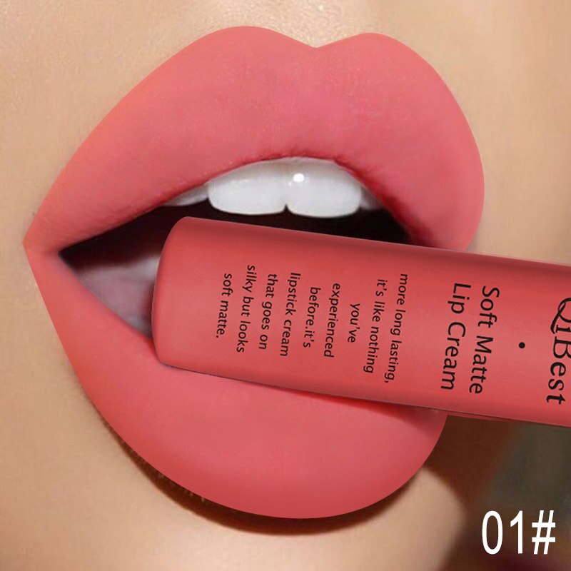 16 Colors Matte Lip Gloss Waterproof Lasting Velvet Non Sticky