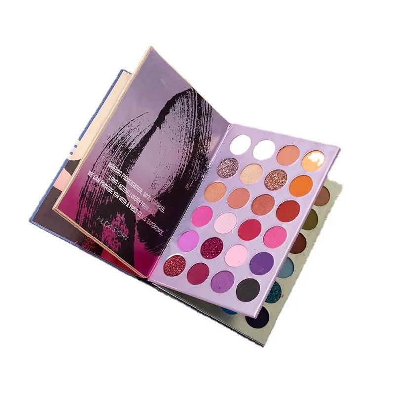 72/60/35/24/26 Colors Three-layer Book Matte Glitter Eye Shadow Palette
