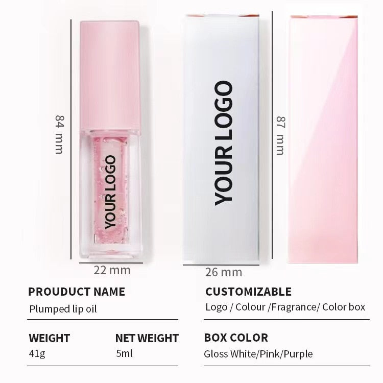 Pink Top Moisturizing Lip Oil