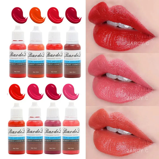 15ml Lip Tint Microblading Pigments Tattoo Ink for Permanent Makeup