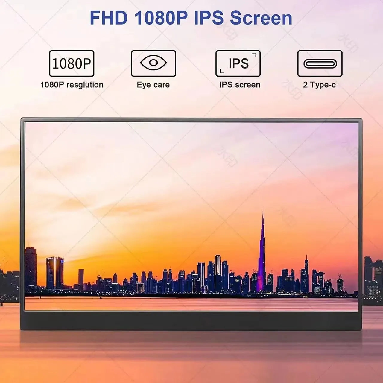 15.6 inch 1080P portable monitor