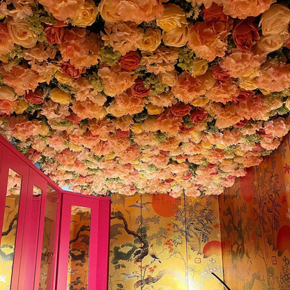 3D Artificial Flower Wall