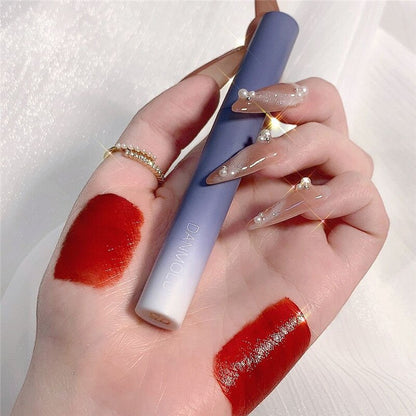 5 Colors Matte Long Lasting Waterproof Non-Stick Lip Glaze Not Easy To Fade Red Lips Lip Tint