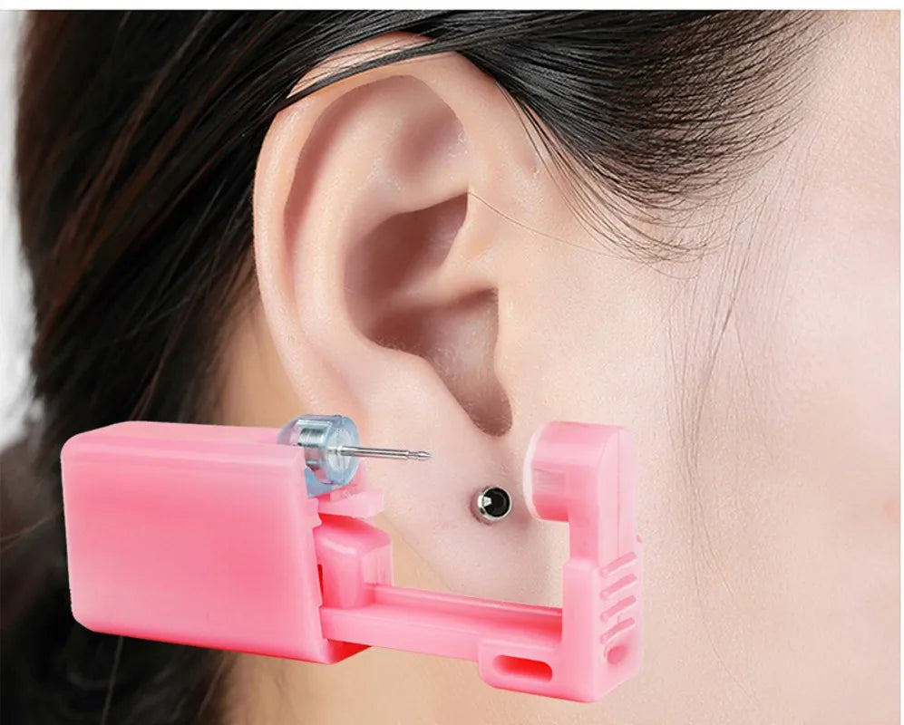6Pcs Disposable Sterile Ear Piercing Kit