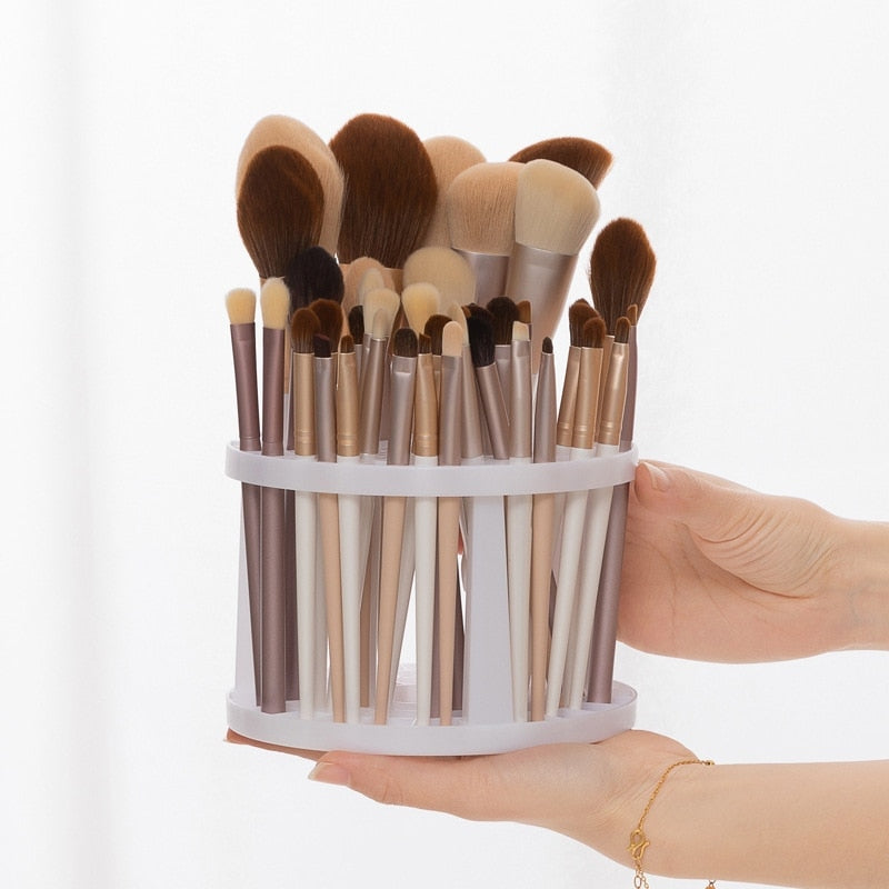 1pcs Make-Up Brushes Storage Box