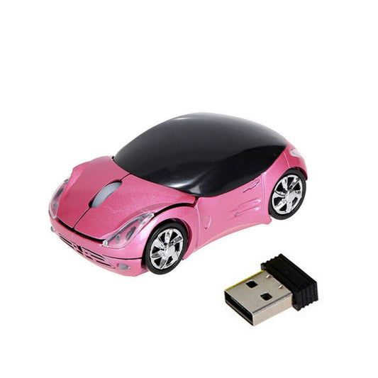 USB Wireless LED Light Car Shape Mouse