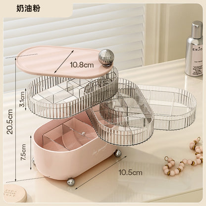 360 Degree Rotation Cosmetic Organizer Spin Multi-Function