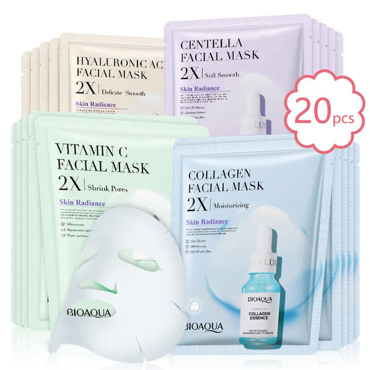 20pcs Collagen Face Mask