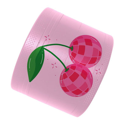 Cherry Pattern Pink 4-layer Grinder