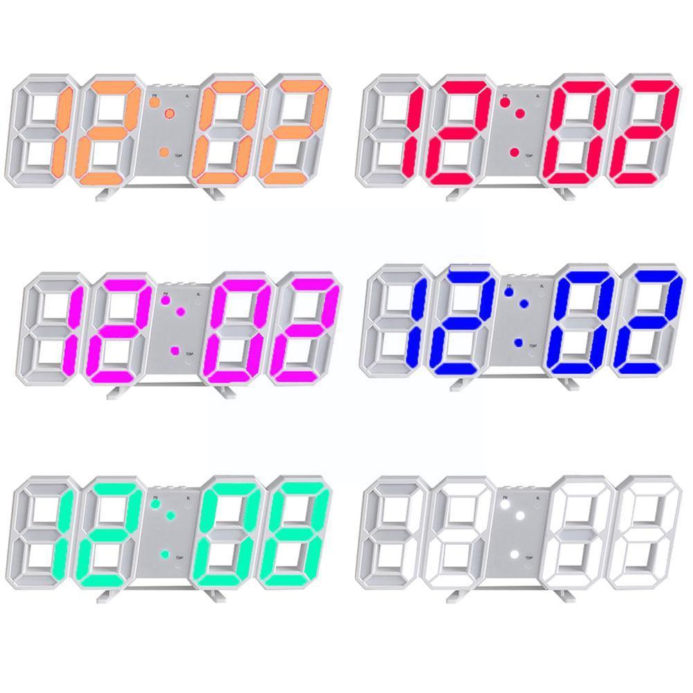 3d Led Digital Alarm Clock