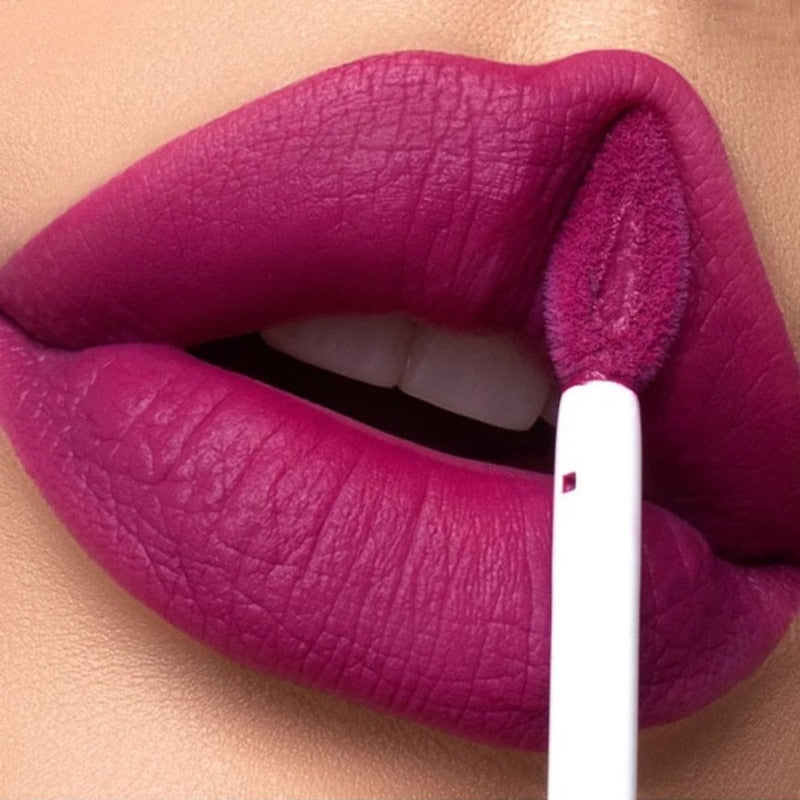 18 Colors Lip Gloss Long Lasting  Waterproof Liquid Lipsticks