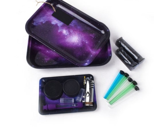 Rolling Tray Kit with Rolling Machine and Pipe