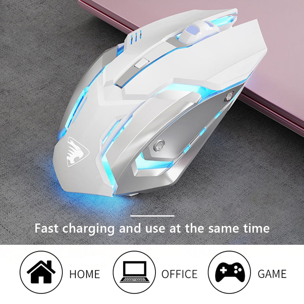 Wireless 2.4GHz Rechargeable Gaming Mouse