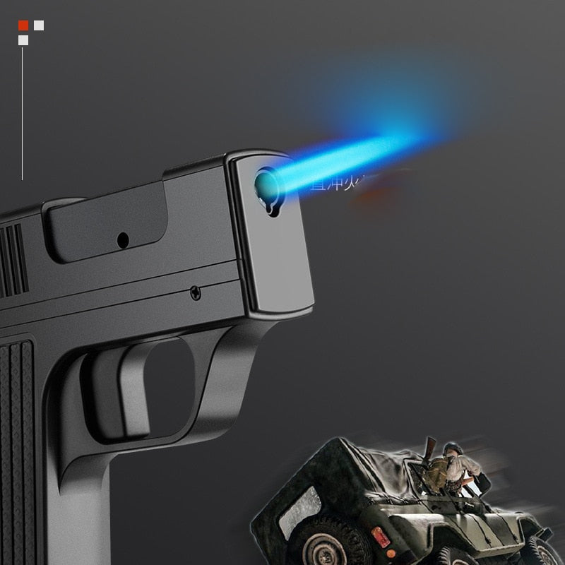 Pistol Lighter Torch Gas Gun Lighters
