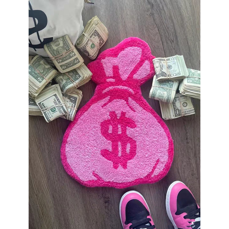 Pink Money Bag Carpet