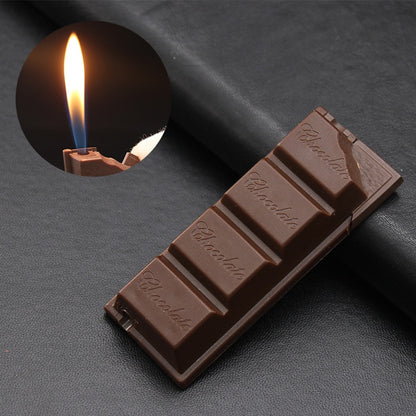 Personalized Chocolate Gas Lighter - Windproof Metal Lighter