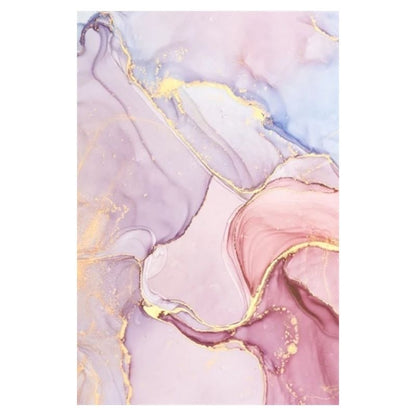Pink Gold Oil Painting Abstract Carpet