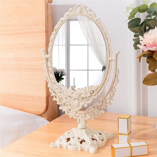 Double Sided Stand Makeup Mirror