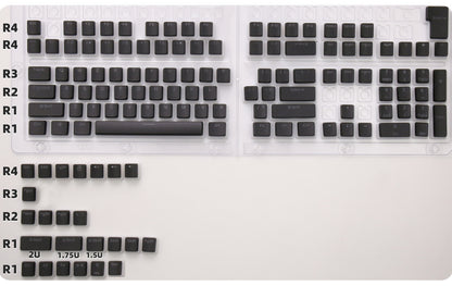 Pimp Your Keyboard with 129 Double Shot Pudding Keycaps in OEM Profile