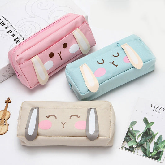 Rabbit Stationery / Cosmetics Bag