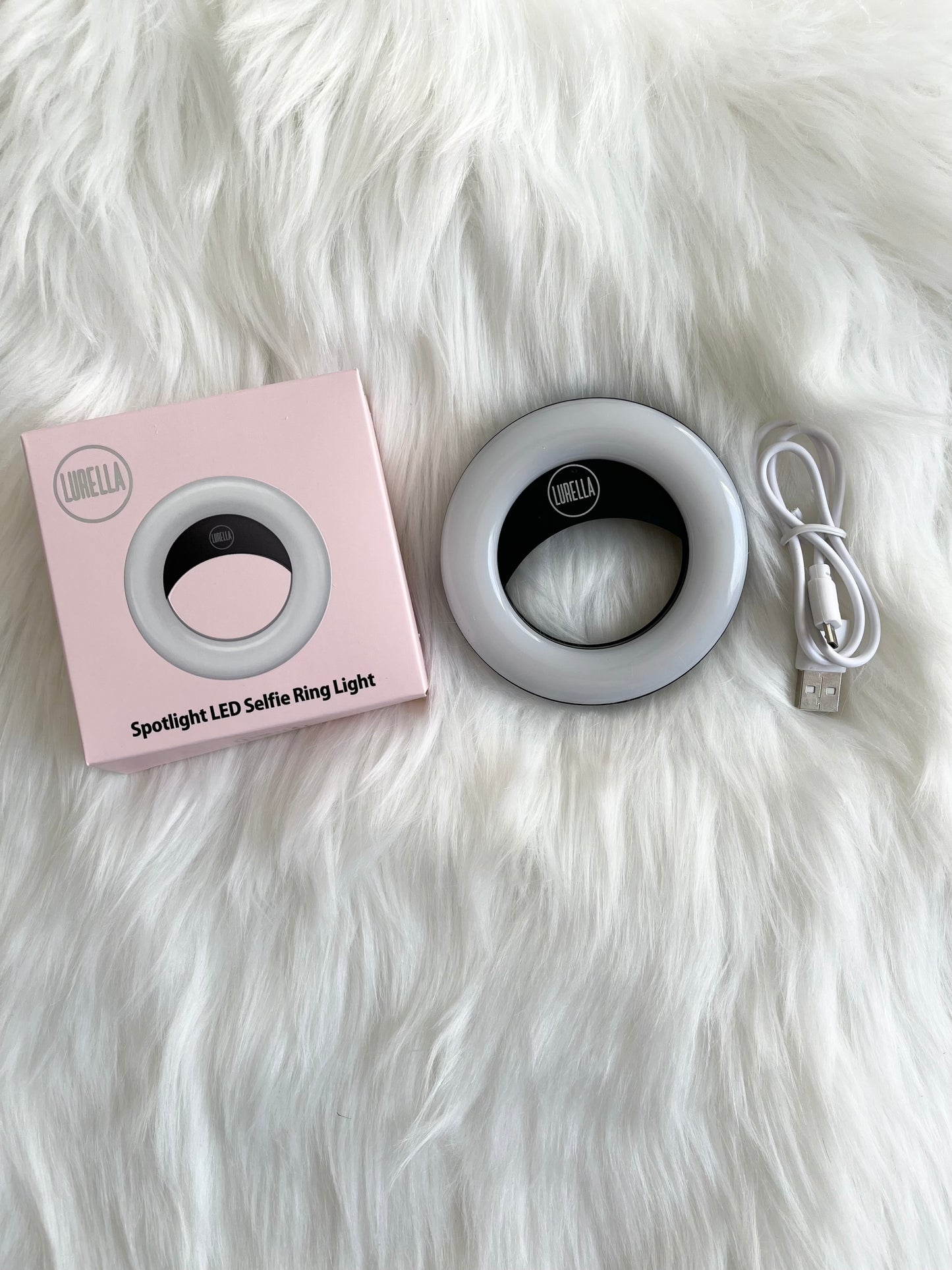 LED Rechargeable Clip on Ring light