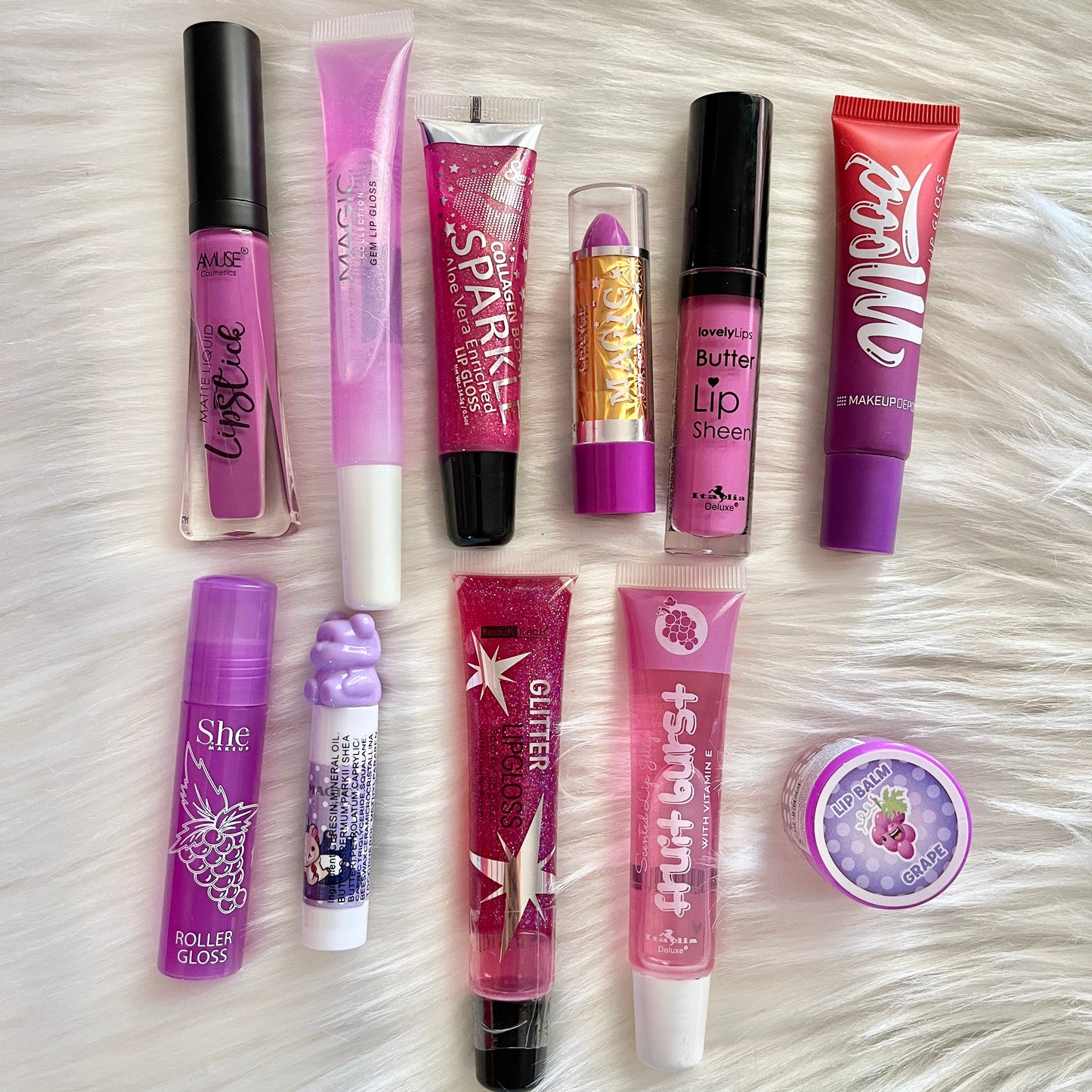 Purple Craze ( Lip Makeup Bundle )